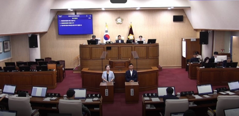 통영시의회 원 구성 마무리 … 운영위원장에 김희자 의원