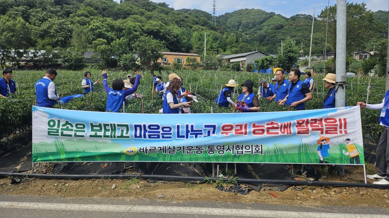 바르게살기 운동 통영시-강남구협의회, 20년 우정 잇다